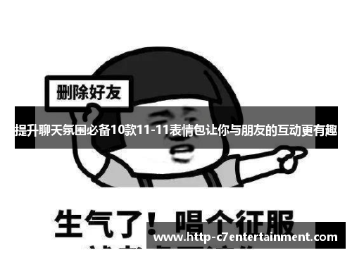 提升聊天氛围必备10款11-11表情包让你与朋友的互动更有趣